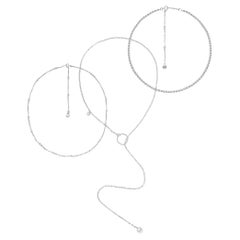 Etherea & Pearl Necklace Set in 925 Sterling Silver & Freshwater Pearls by O Sh