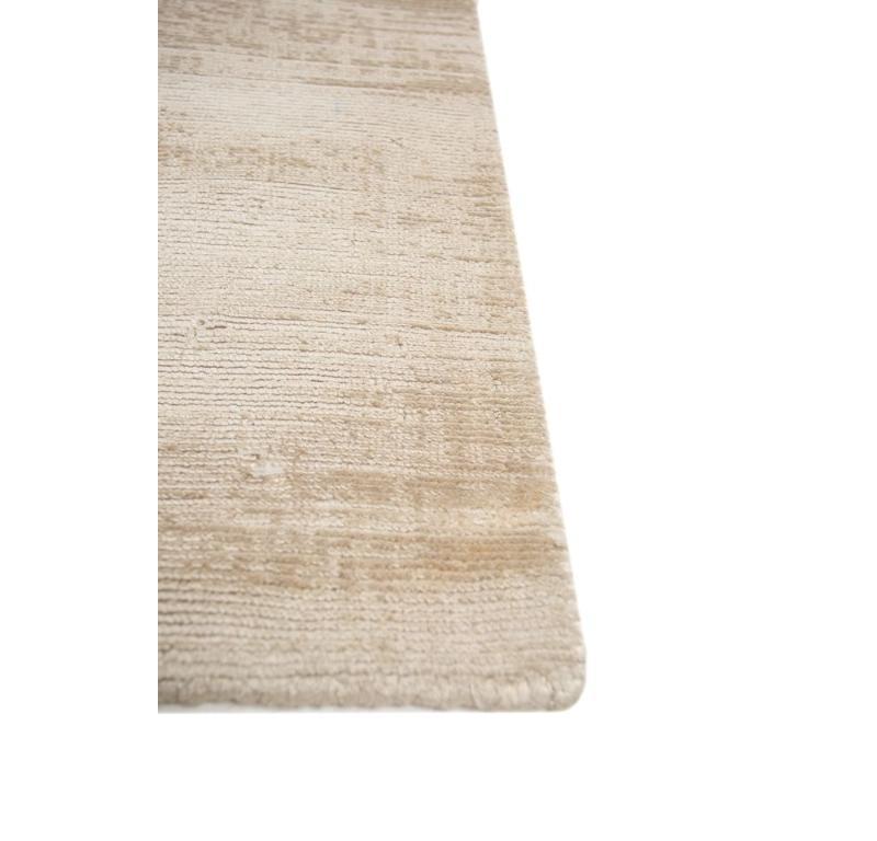 Moderno Tappeto Ethereal Elegance Classic Gray & Classic Gray 150x240 cm, tessuto a mano in vendita