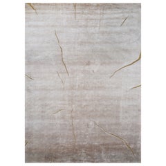 Tappeto moderno annodato a mano Ethereal Elegance