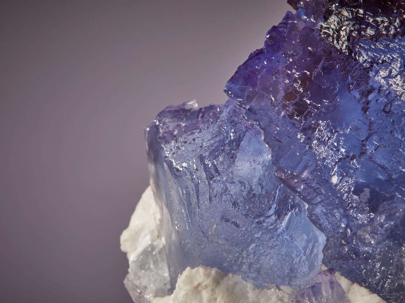 Ethereal Fluorite: Blue Barite Matrix with Red Accents from Morocco 11