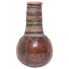 Antique Ethiopian Borana Oromo Woven Milk Vessel