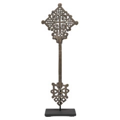 Ethiopian Bronze Coptic Cross, c. 1900