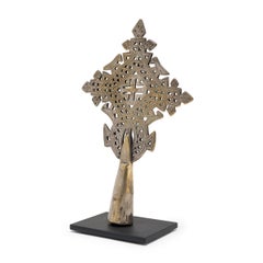 Ethiopian Coptic Processional Cross, circa 1900