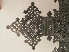 Ethiopian Coptic Processional Cross