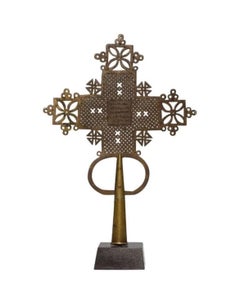Ethiopian Coptic Processional Cross