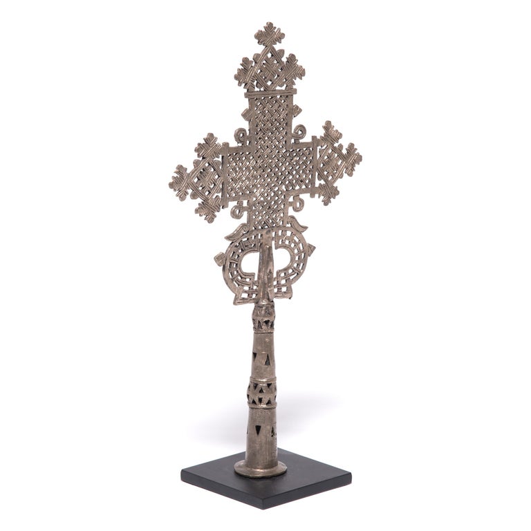 Ethiopian Coptic Processional Cross For Sale at 1stDibs