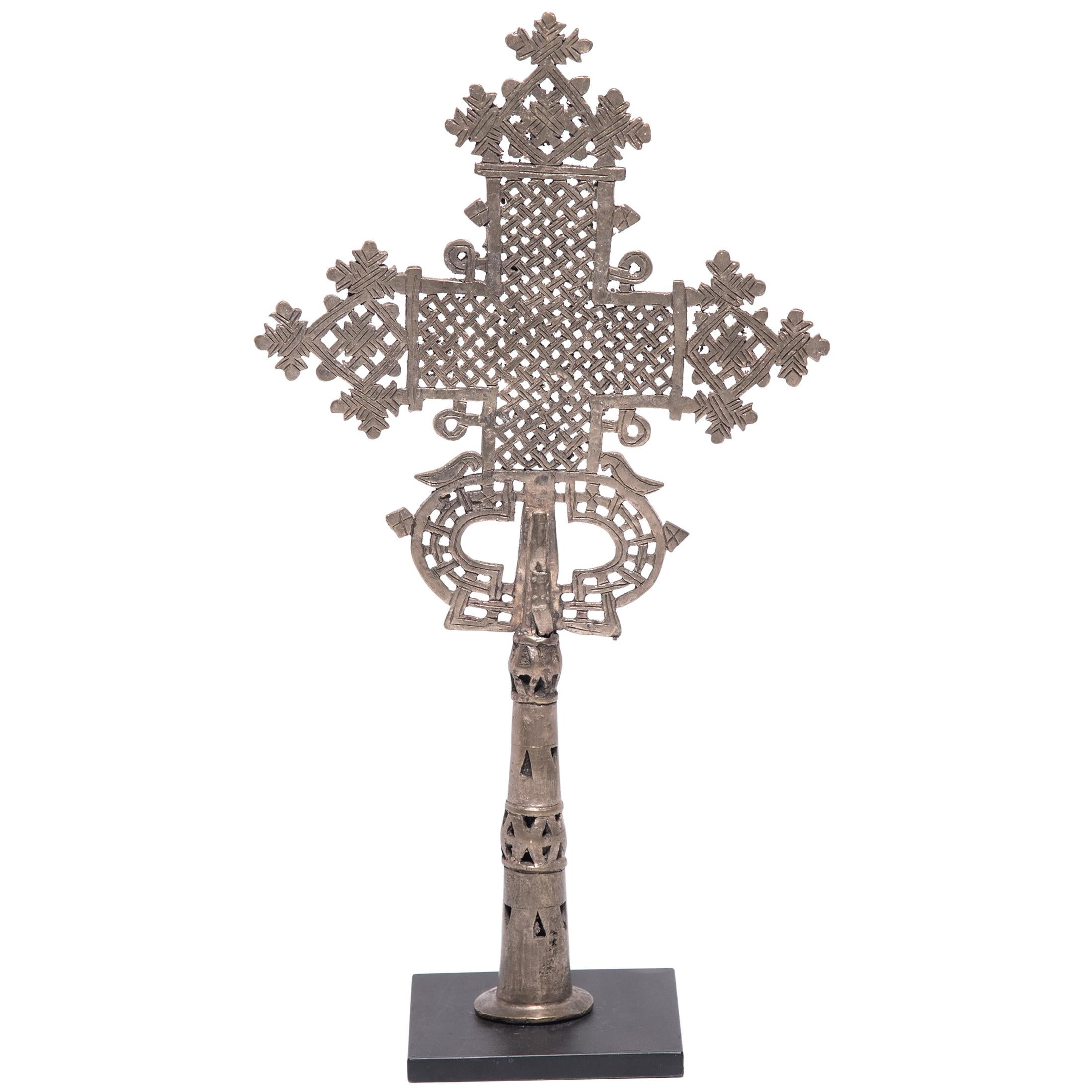 Ethiopian Coptic Processional Cross
