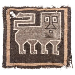 Äthiopischer Teppich „Lion of Judah“, 3' x 2,8'