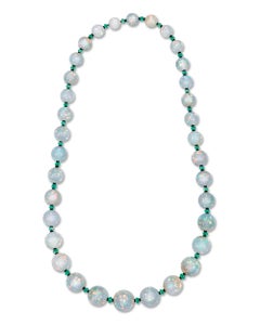Ethiopian Opal Bead Necklace, 680.00 Carats