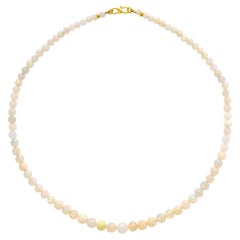 Collar de ópalo etíope de oro de 18 quilates - by Bombyx House