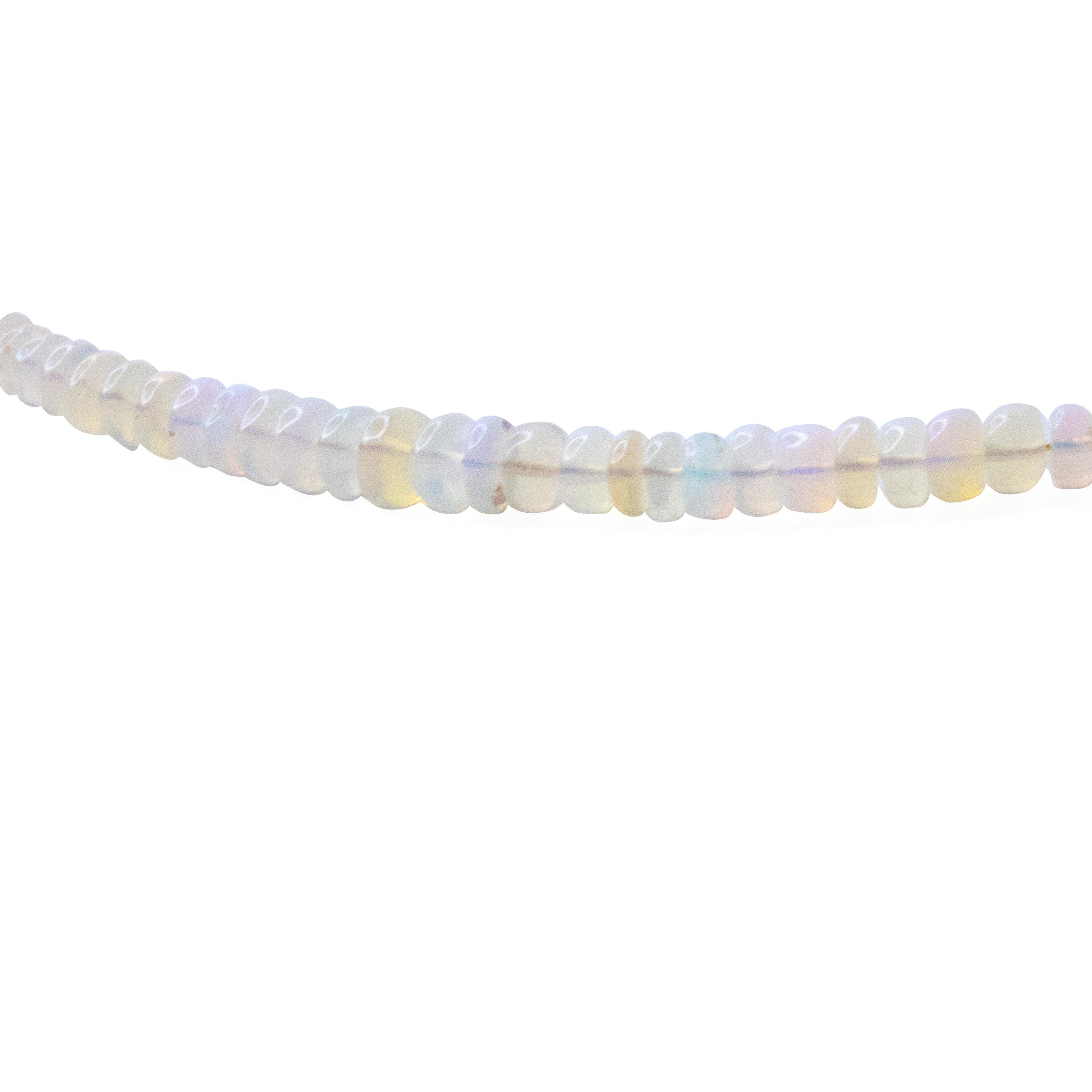 Women's Ethiopian Opal Necklace - by Bombyx House For Sale