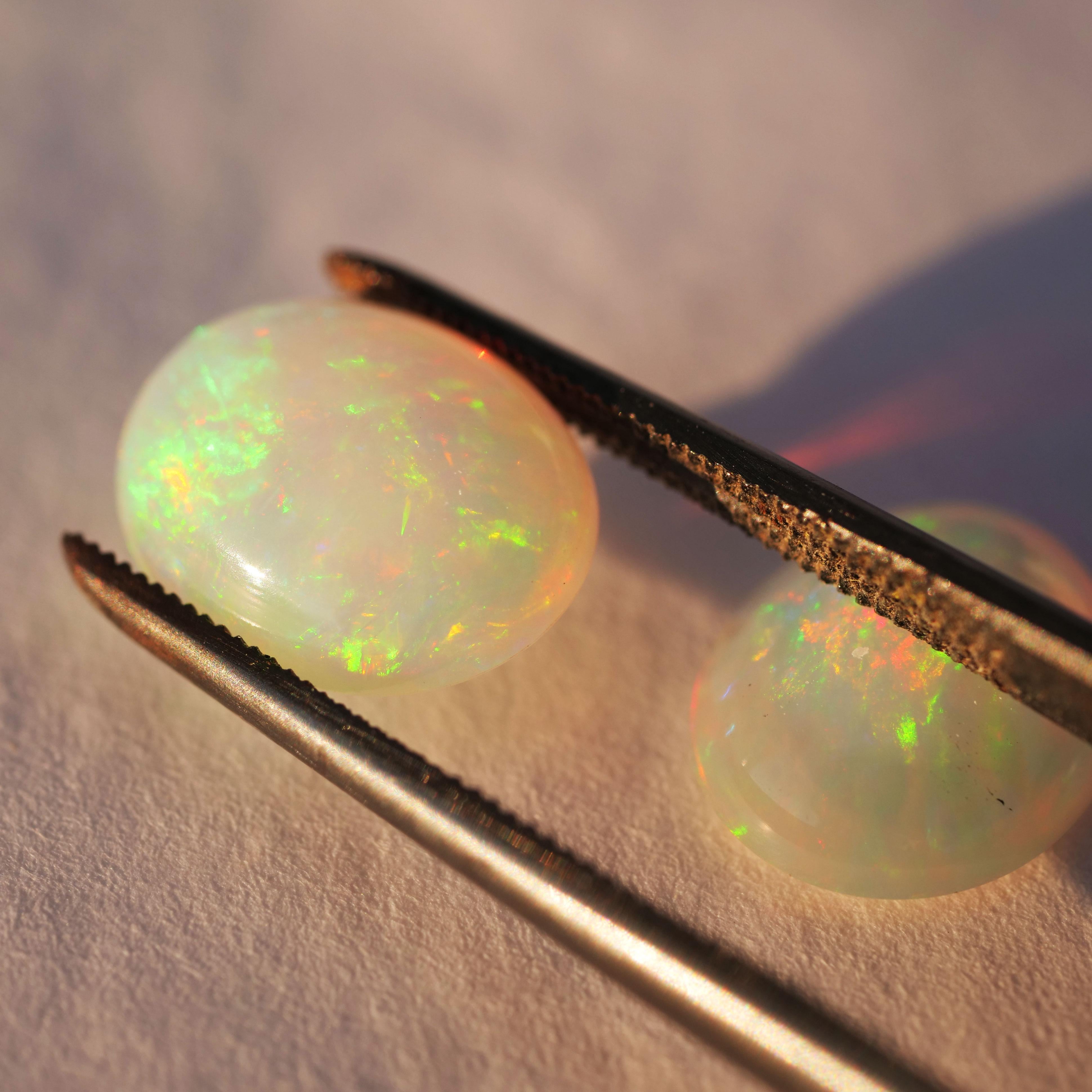 what creates opal