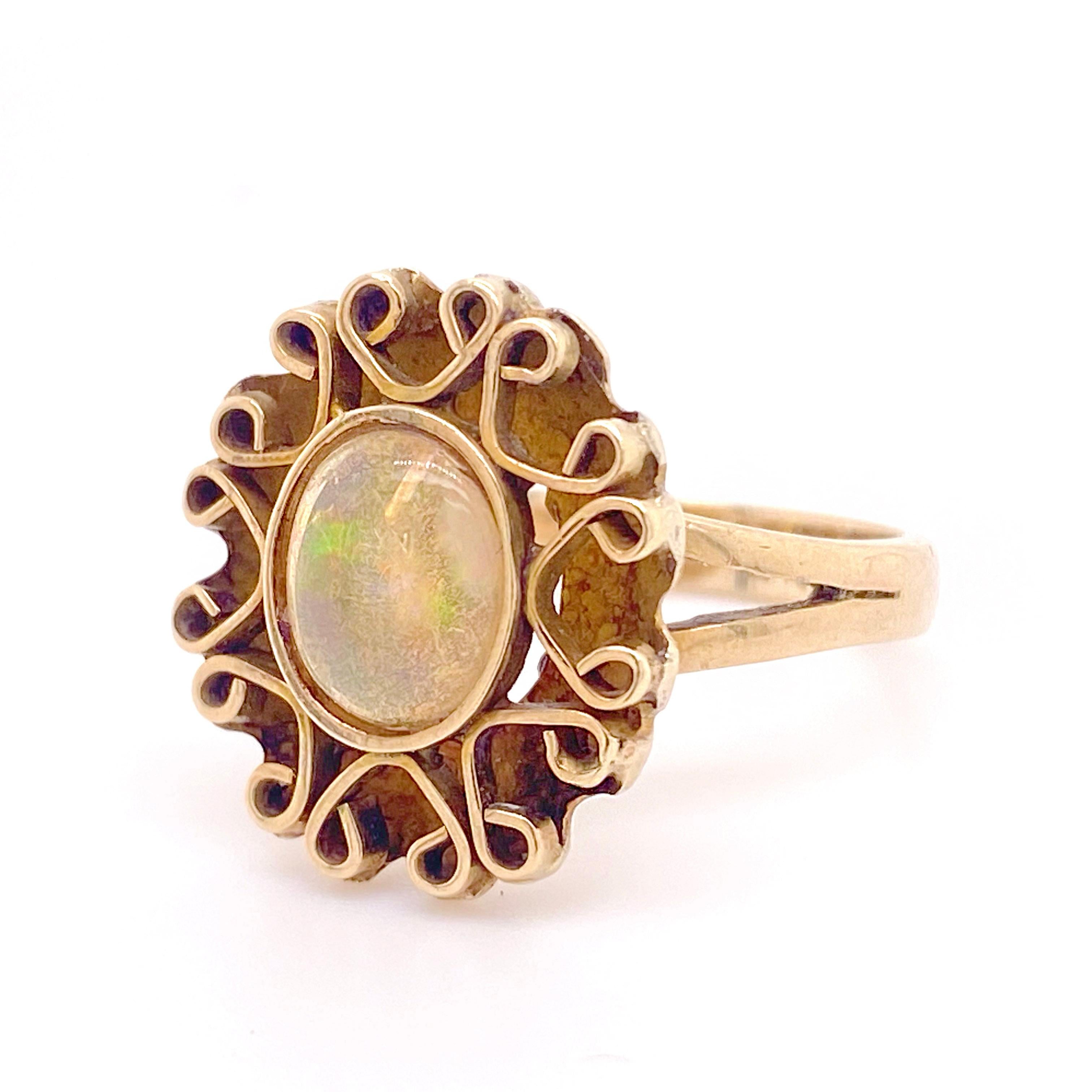 avon opal ring