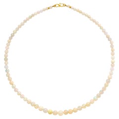 Collar de ópalo etíope de oro de 18 quilates - by Bombyx House