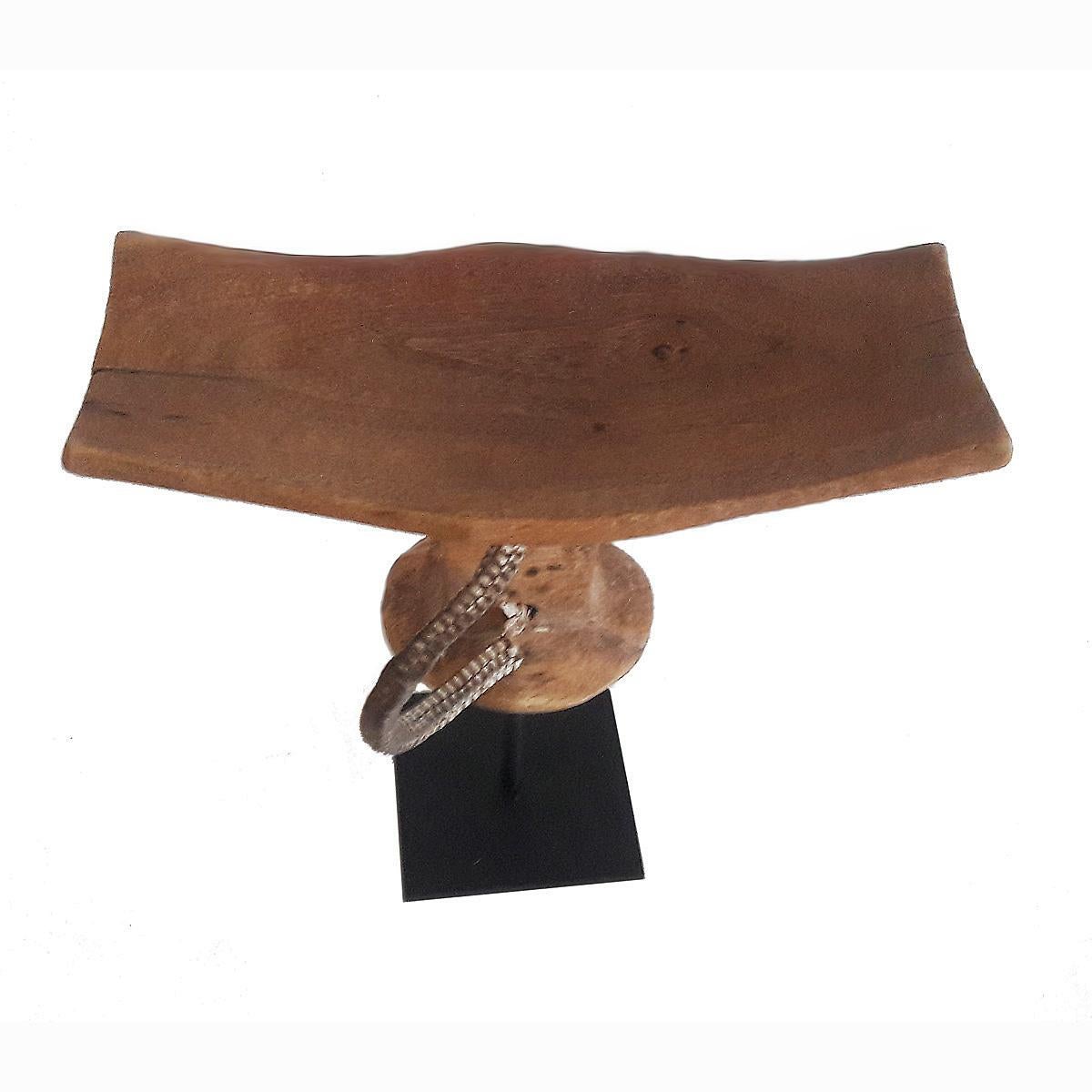 Tribal Ethiopian Wood Headrest