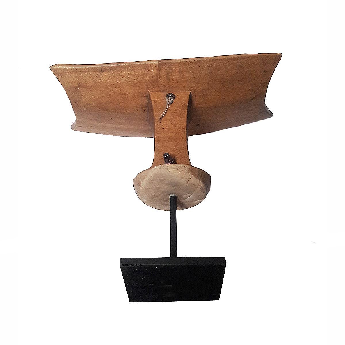 Late 20th Century Ethiopian Wood Headrest