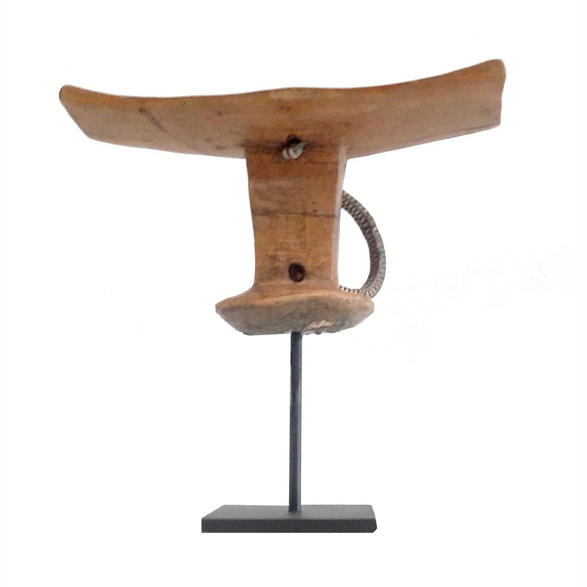 Late 20th Century Ethiopian Wood Headrest