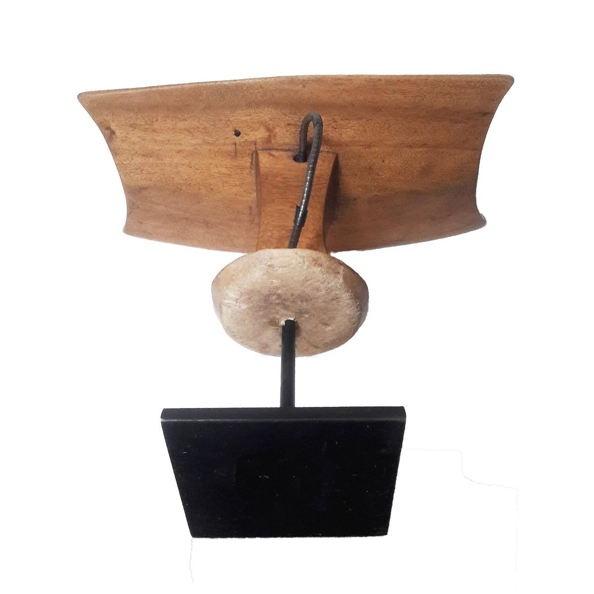 Teak Ethiopian Wood Headrest