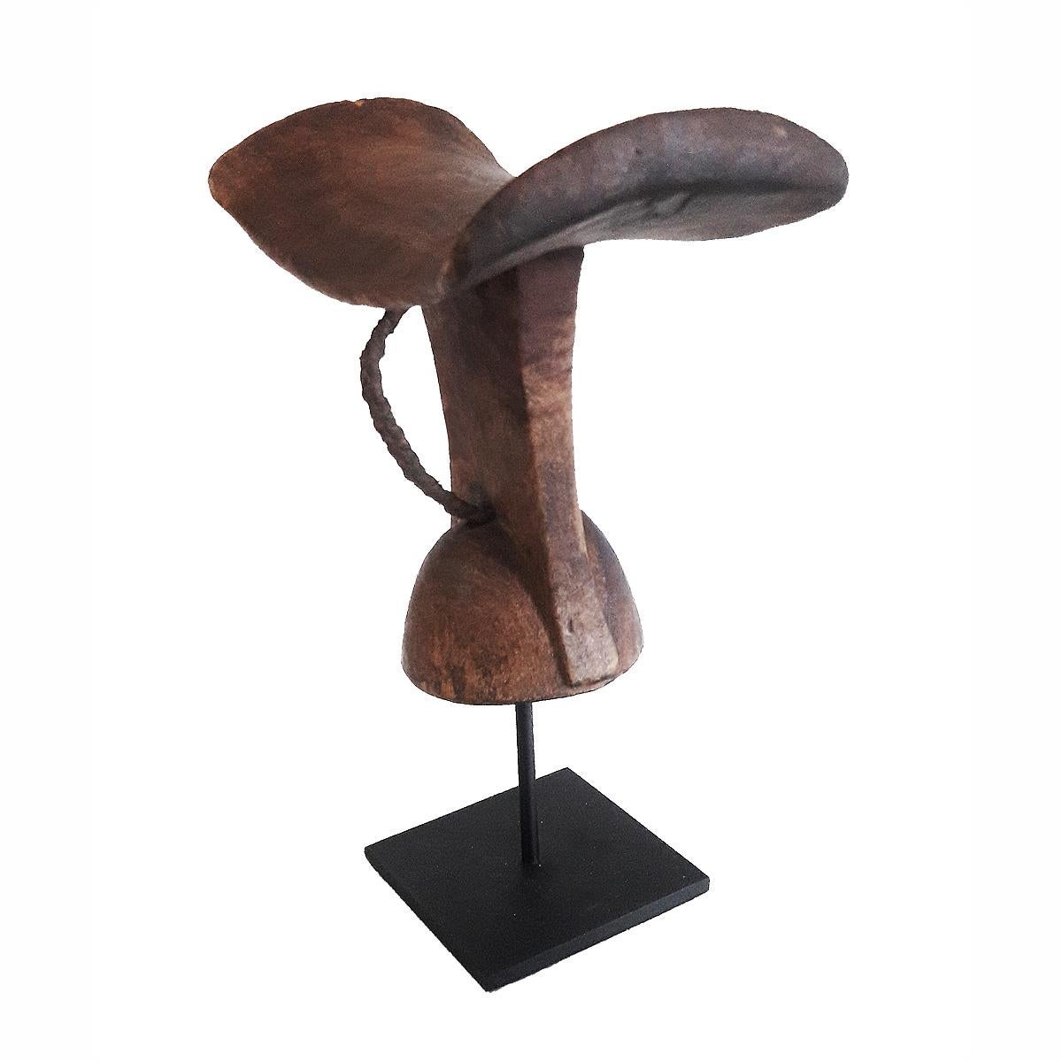 Ethiopian Wood Headrest 1