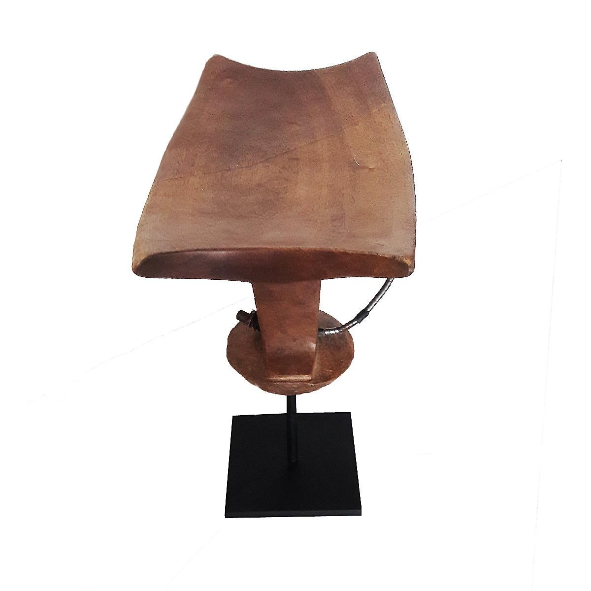 Ethiopian Wood Headrest 1