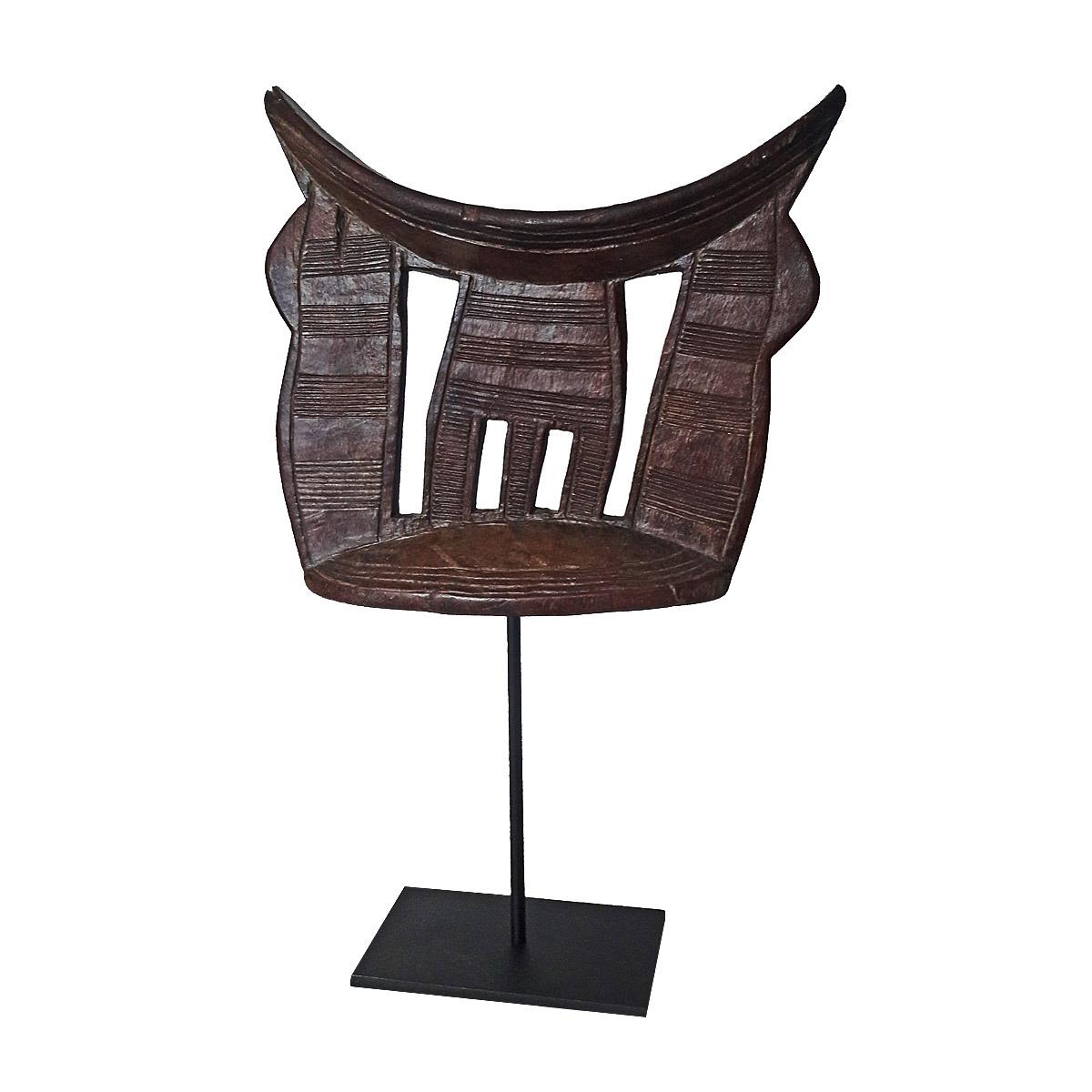 Ethiopian Wood Headrest 2