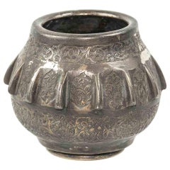Ethnic Bronze Vase, Southern Asia, Mid-20th Century