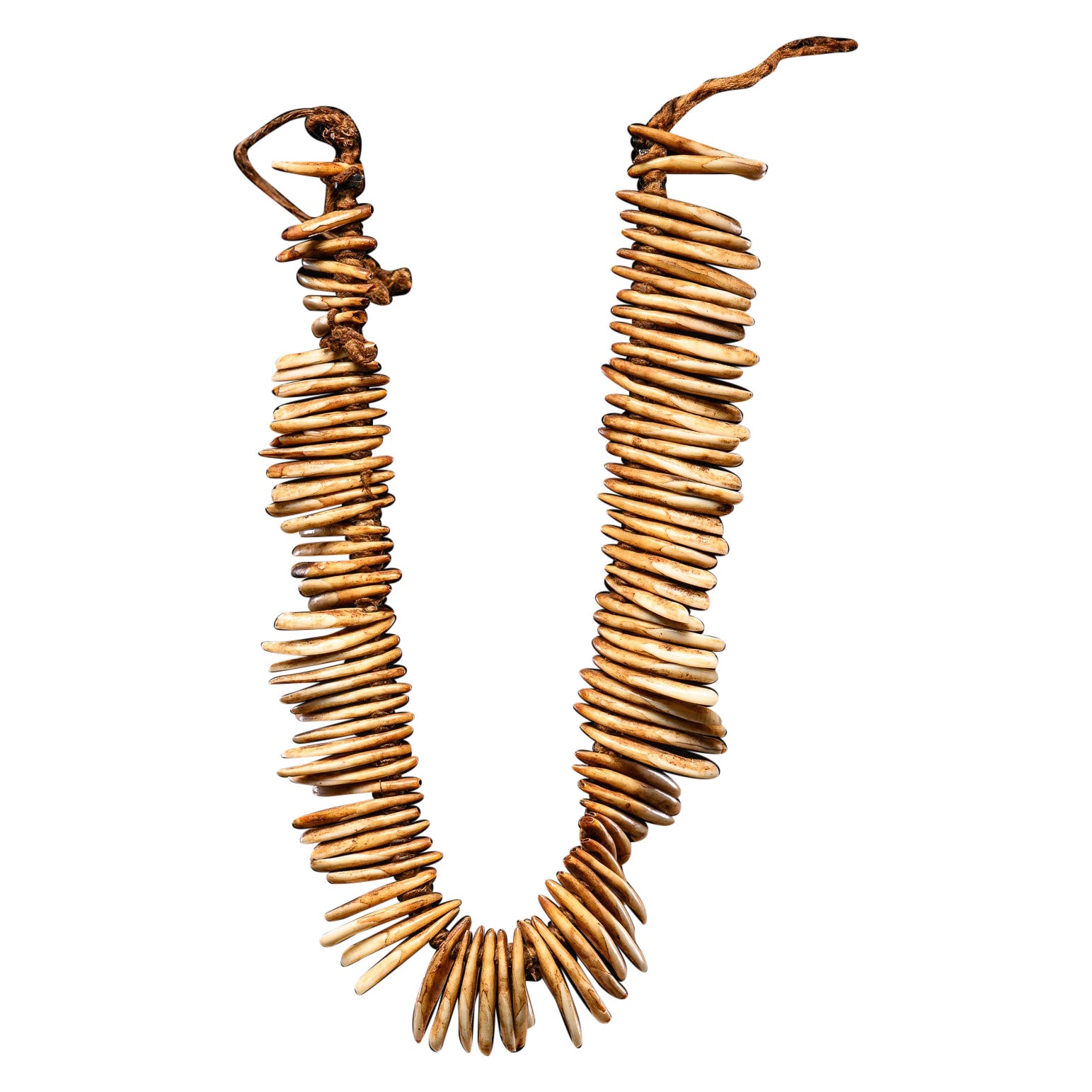 Ethnische Design-Authentische Halskette Simbu ( Chimbu) Provinz, Mount Wilhelm, PNG. im Angebot