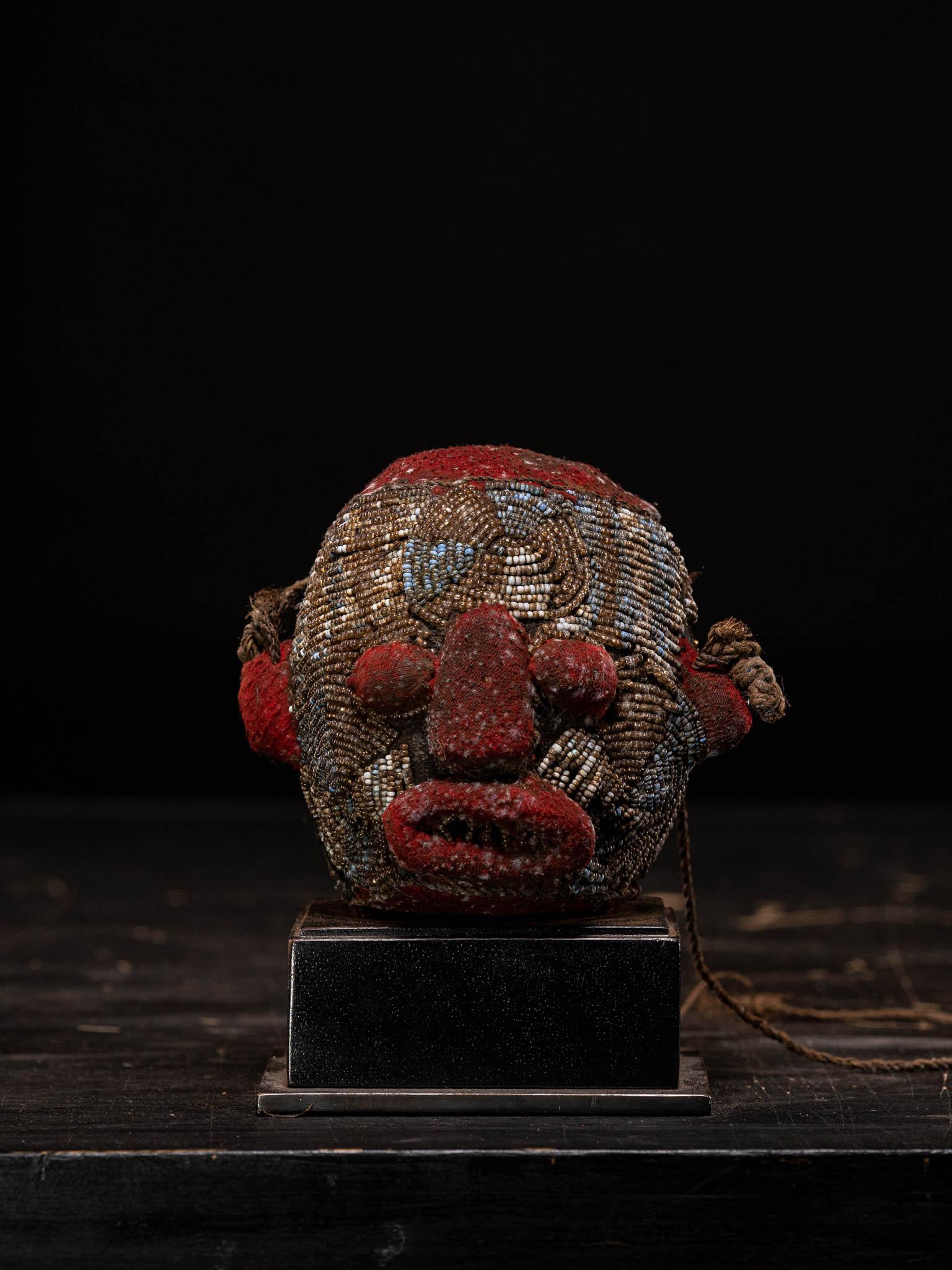Ethnic Design-Collection of 22 Ceremonial Heads from the Grasslands in Cameroon. For Sale 2