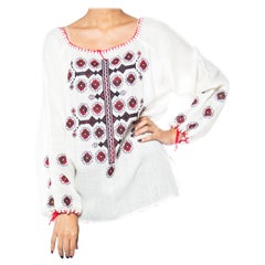 Vintage Ethnic Embroidered Top