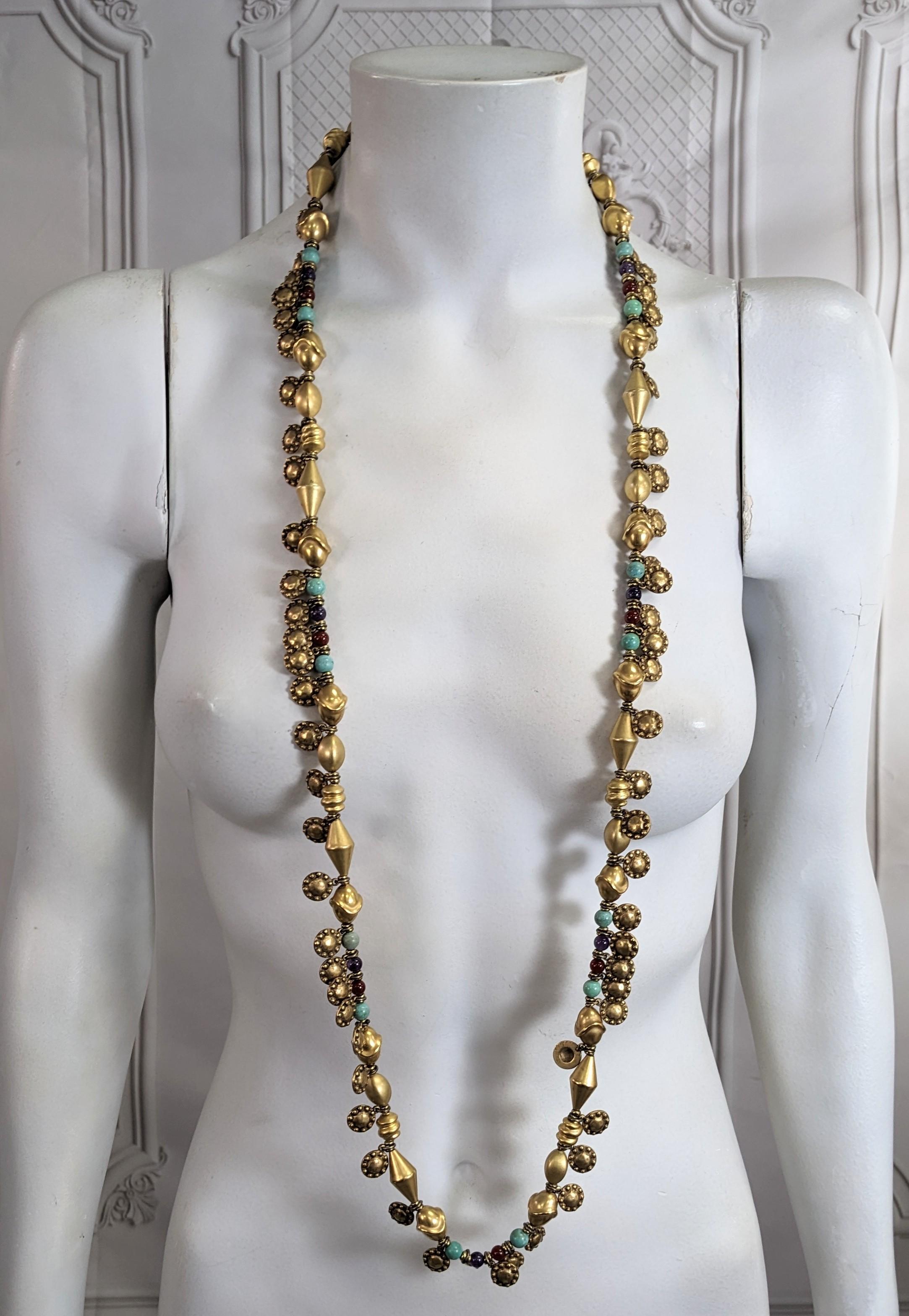 Collana di charme di ispirazione etnica, anni '80 in vendita 1