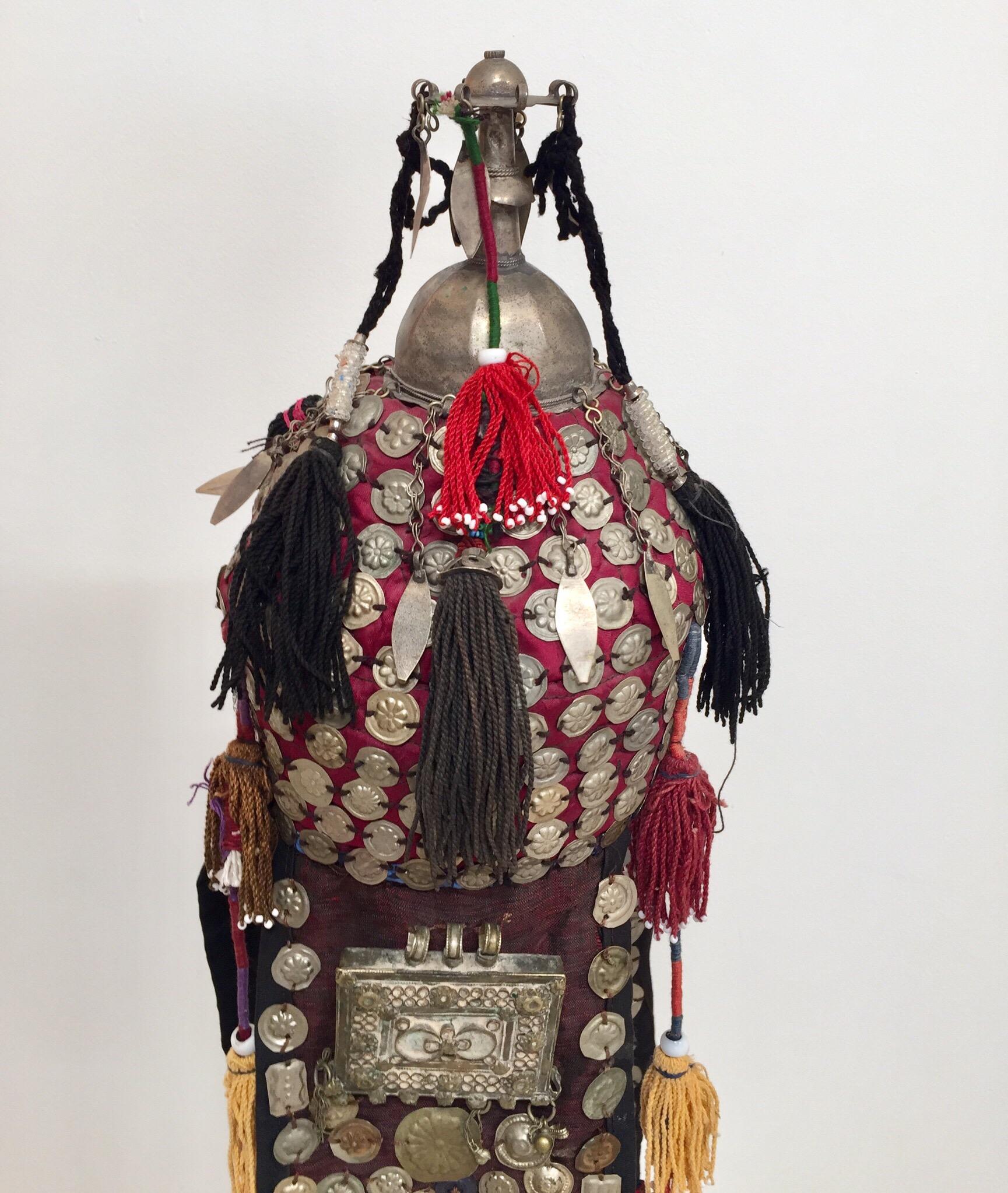 Robe de tête pour mariage ethnique mongol 2