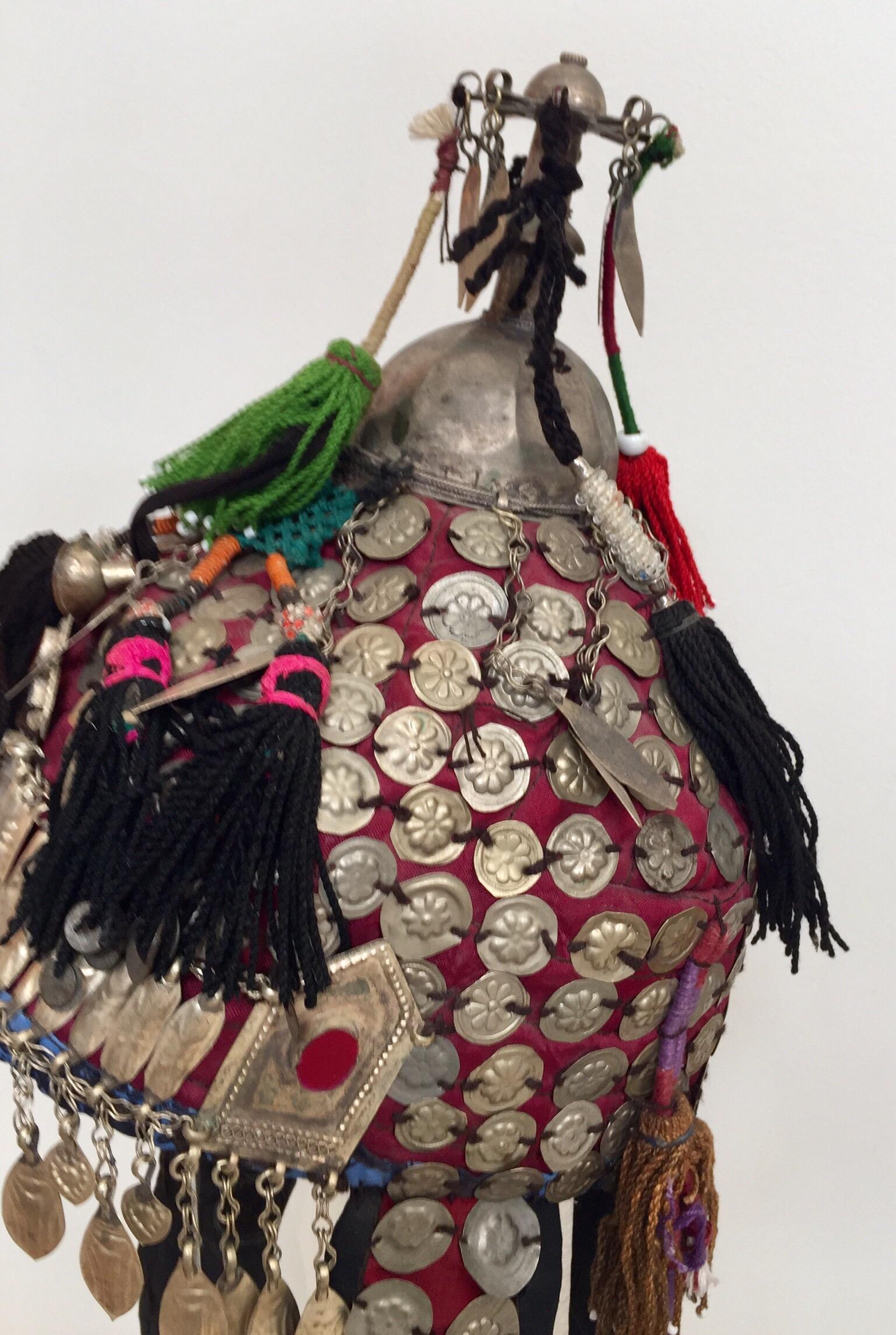 Robe de tête pour mariage ethnique mongol 6