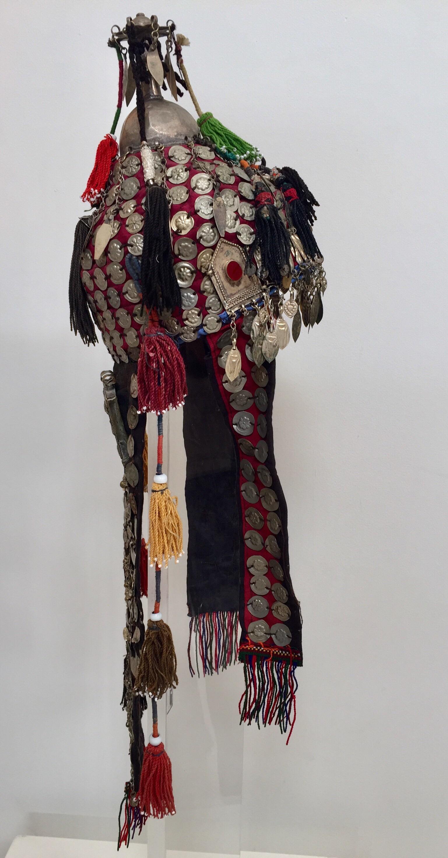 Tribal Robe de tête pour mariage ethnique mongol