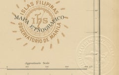 Ethnographic Map of the Philippine Islands – Observatorio de Manila, 1899