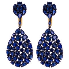 Etho Maria Blue Sapphire Earrings