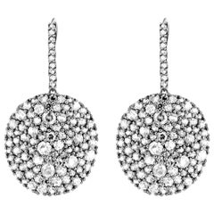 Boucles d'oreilles pendantes diamant Etho Maria