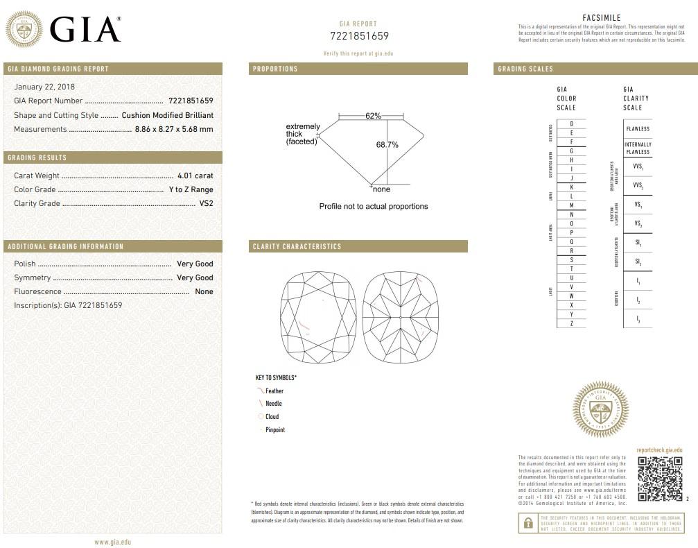 Ethonica GIA-zertifizierte 8,06 Karat Fancy Gelbe Diamant-Ohrhänger im Kissenschliff (Zeitgenössisch) im Angebot