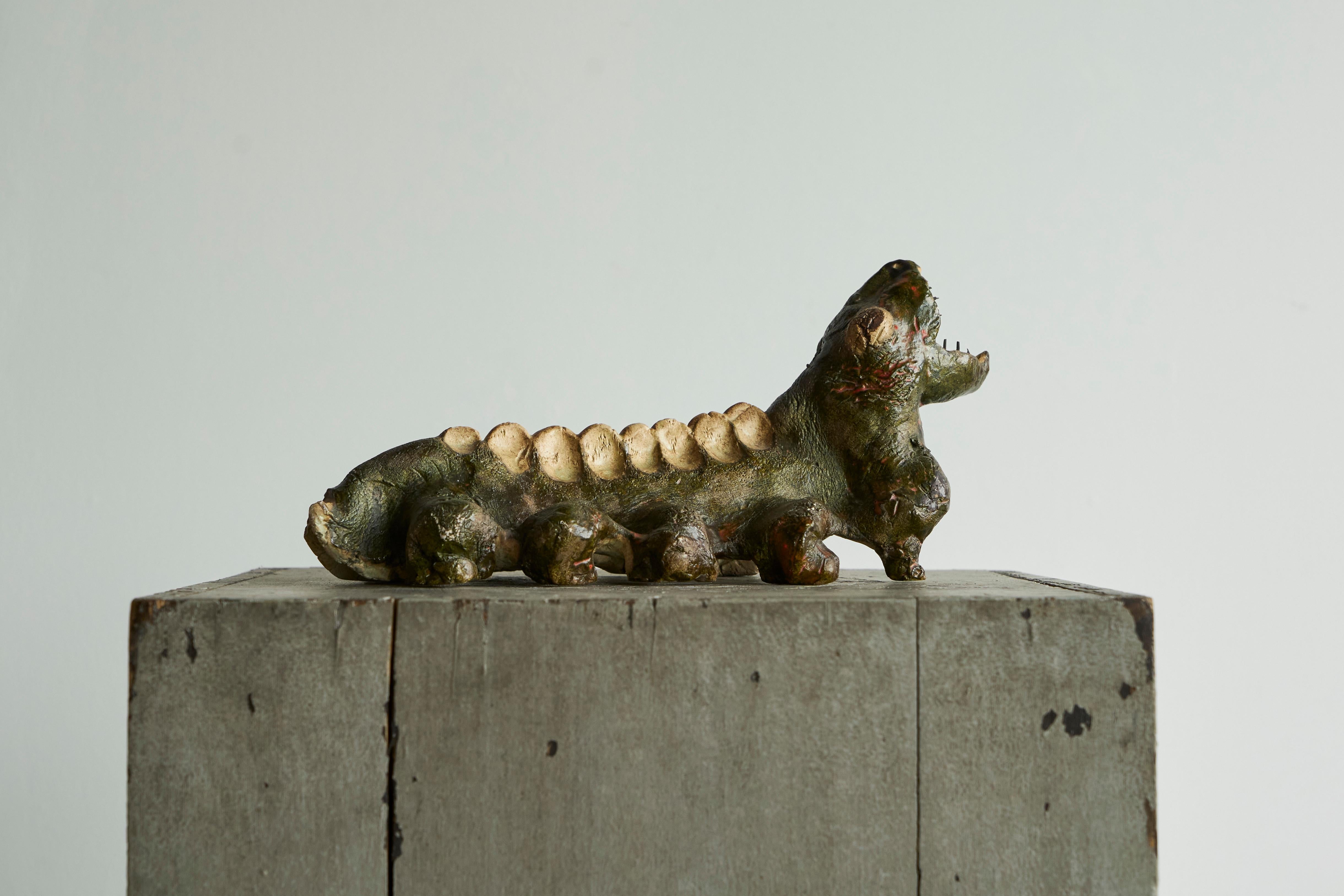 Studio Etie Van Rees Studio Pottery Creatura Fantastica Metà del XX Secolo In condizioni buone in vendita a Meer, VAN