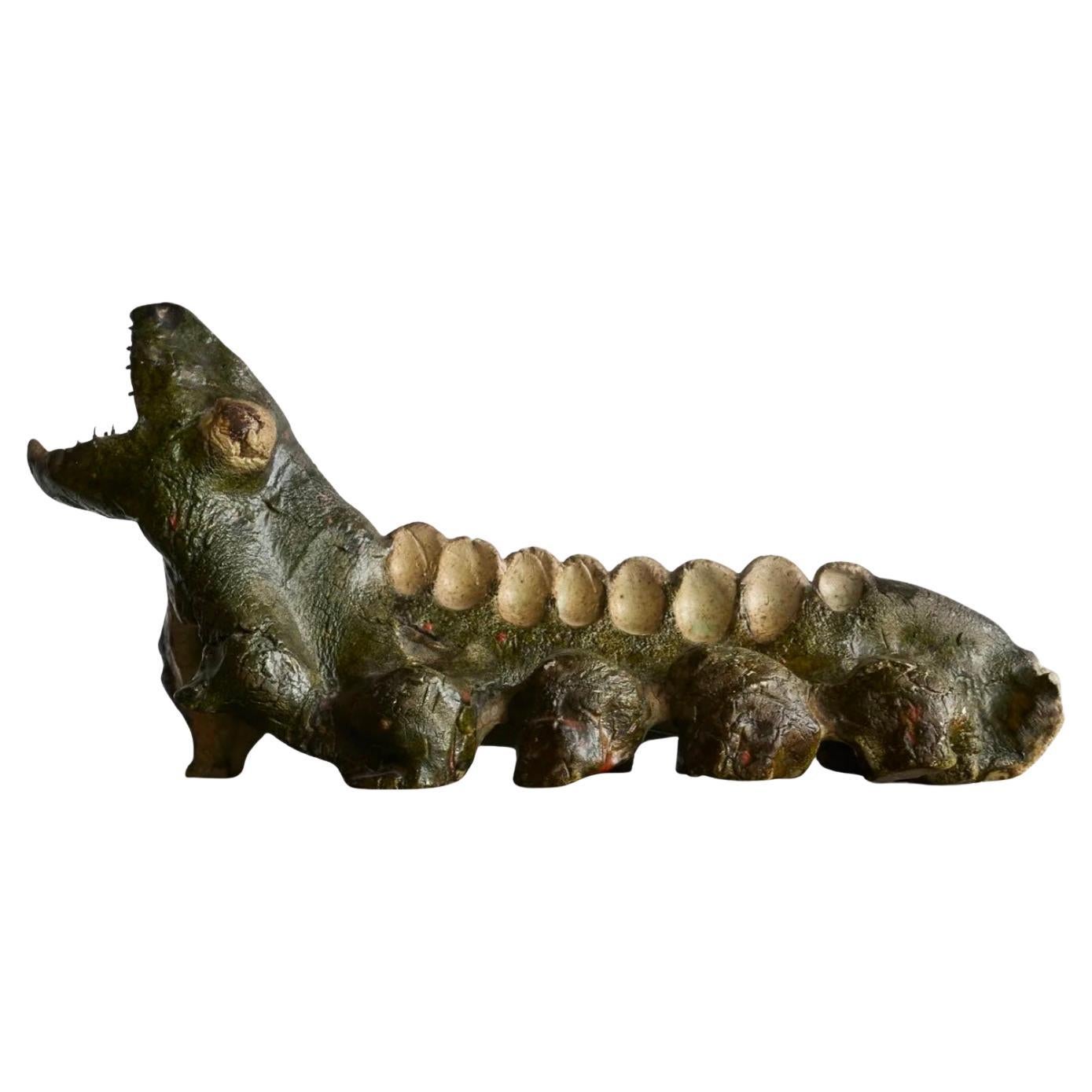 Studio Etie Van Rees Studio Pottery Creatura Fantastica Metà del XX Secolo