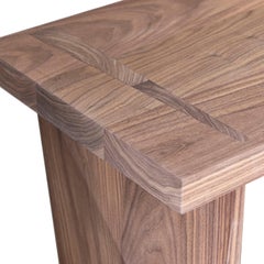 "Étiene" Walnut and Leather Bench by Pablo Erroz for Lignico, Spain, 2025
