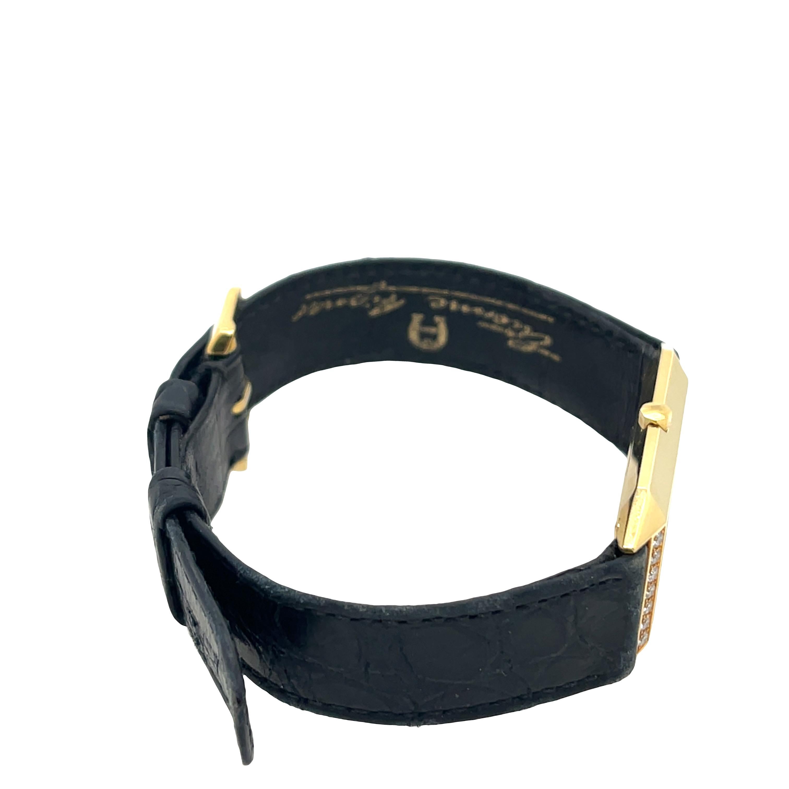 Orologio da polso da donna Etienne Aigner - Cassa in oro giallo 750, movimento al quarzo in vendita 1