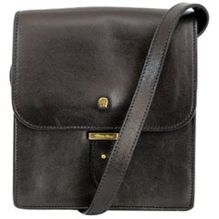 Etienne Aigner Leather Black Shoulder Bag