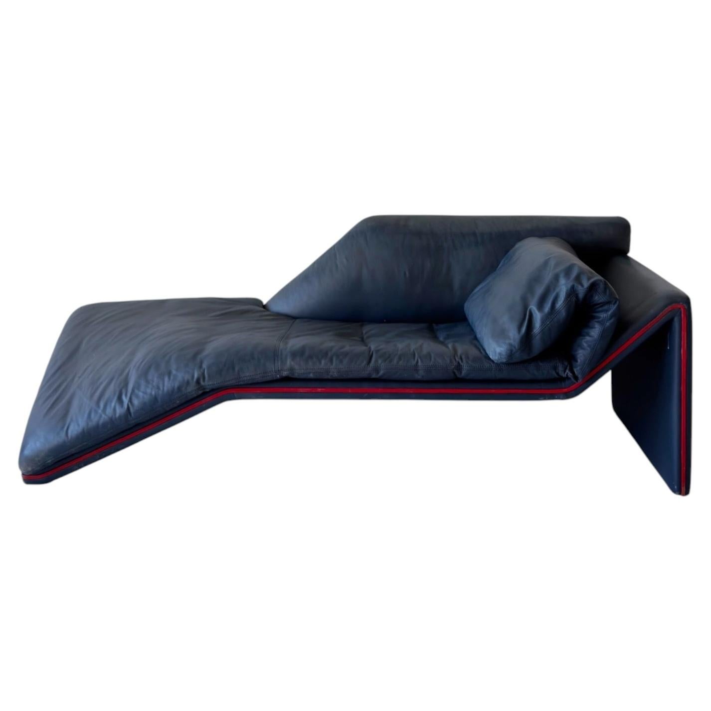 Etienne Aigner "Muse" chaise lounge by Jochen Flacke (Germany, 1980s)