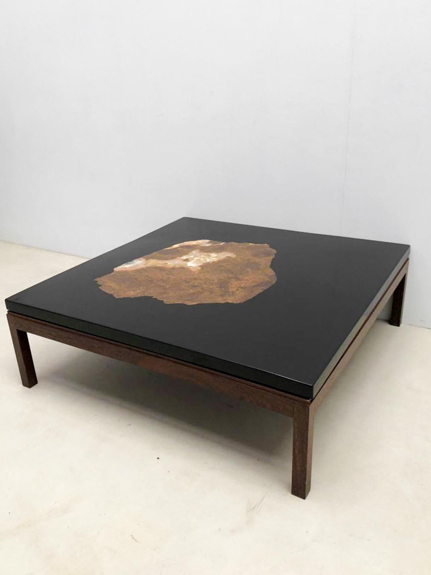 Etienne Allemeersch coffee table, Belgium 1970s In Good Condition For Sale In Brussels, BE