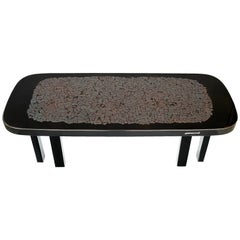 Etienne Allemeersch Hematite Inlaid Coffee Table