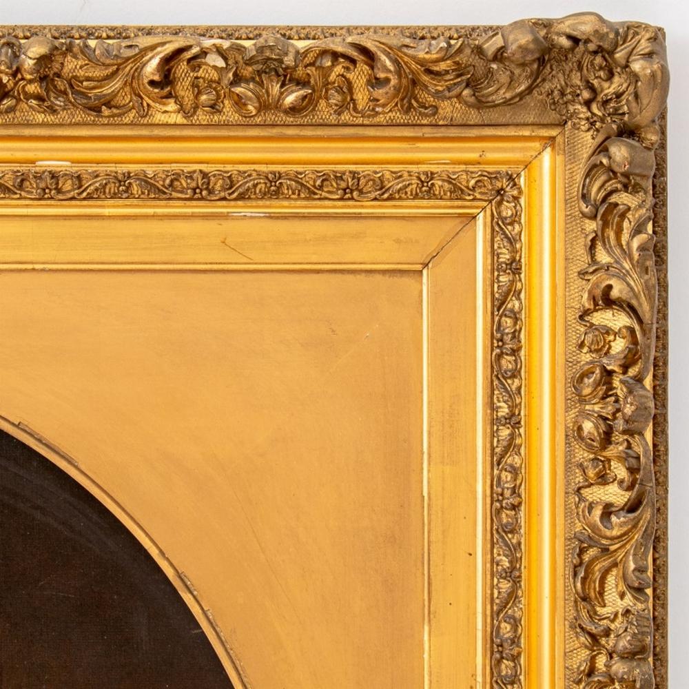 Etienne Billet Retrato de William H. Fitch Óleo sobre lienzo en venta 3