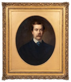 Etienne Billet Ritratto di William H. Fitch Olio su tela