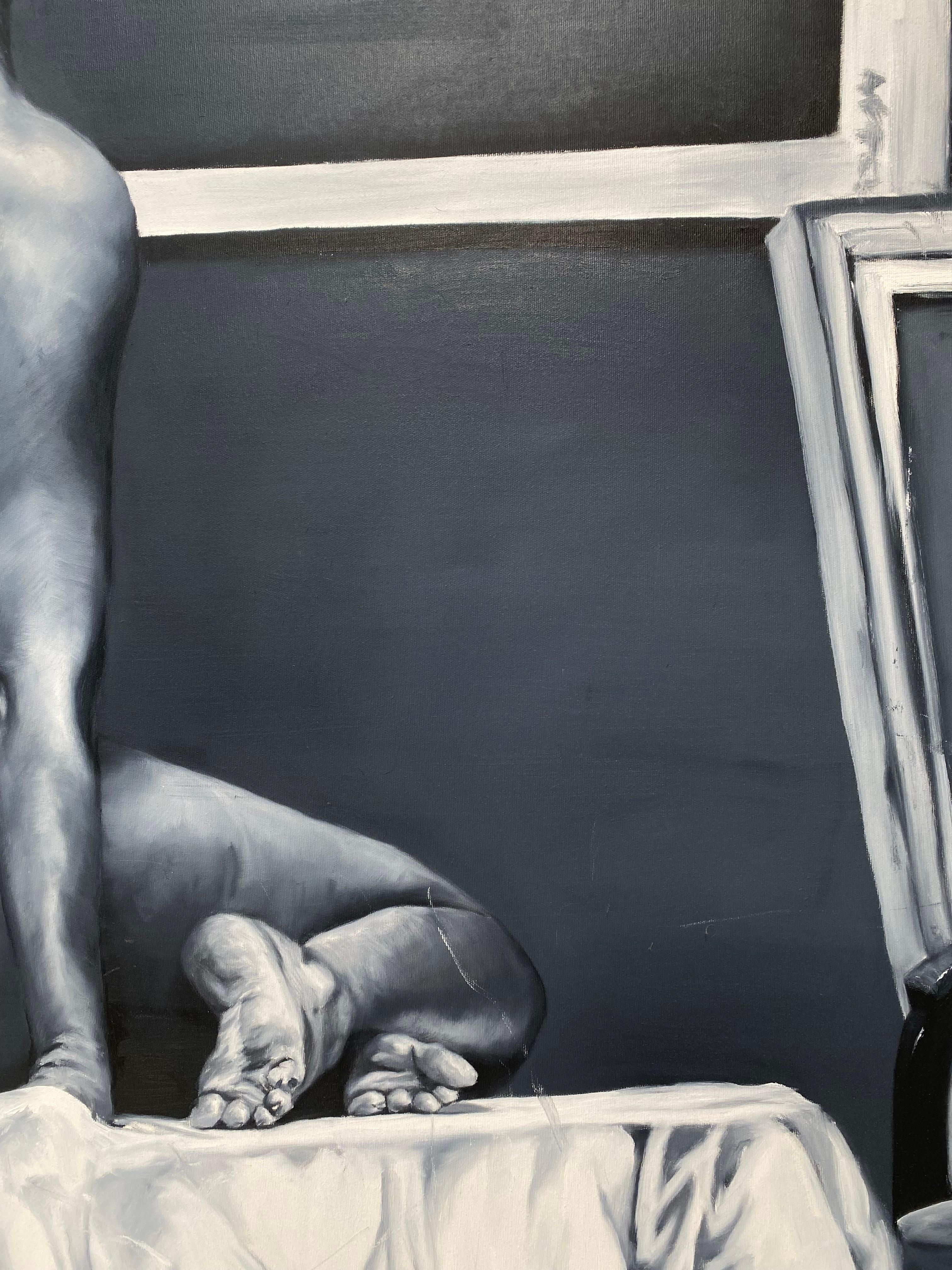 De dos, Atelier 1 - Painting de Etienne Cail