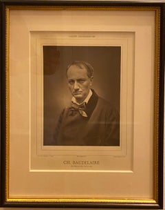Antique Portrait of Charles Baudelaire