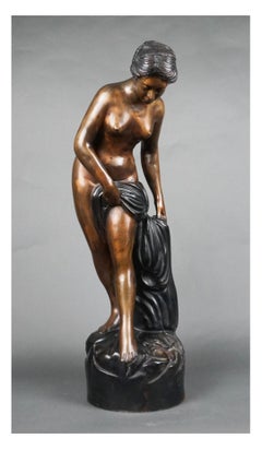 Etienne Falconet  Sculpture de Diane La Baigneuse (la baigneuse) 1716-1796